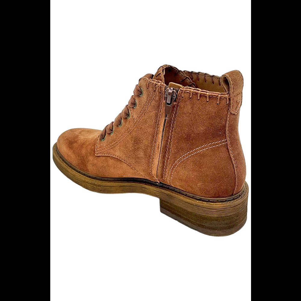 Zodiac Suede Lace-Up Boots Paisley Cognac - Medium - Picture 3 of 3